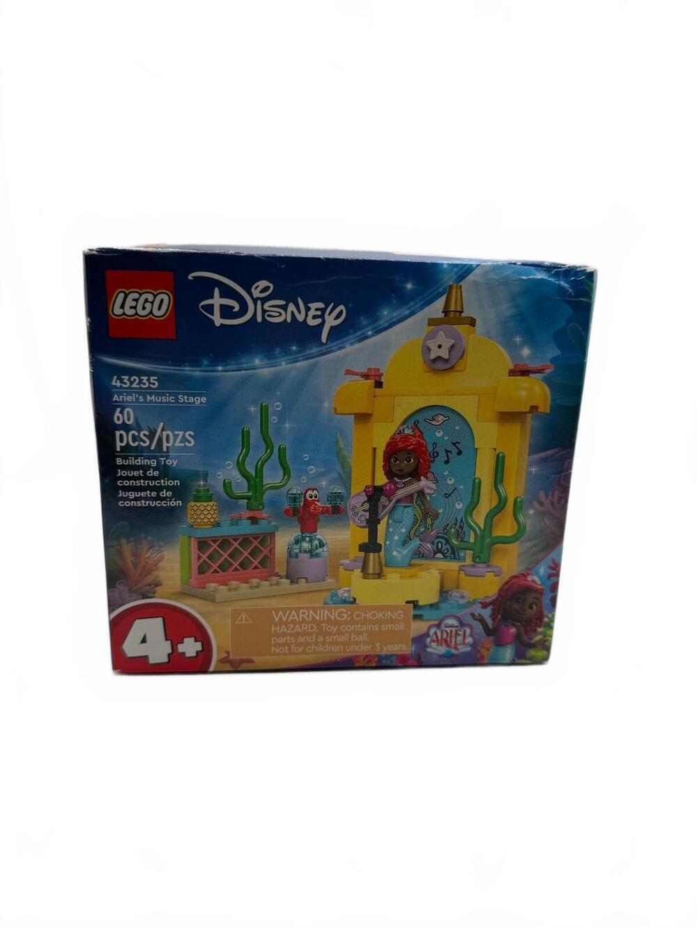 LEGO Disney Ariel's Music Stage 43235 Building Toy 60 pcs
